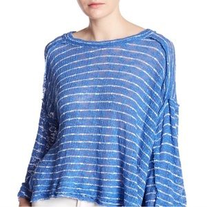 Cropped free people sweater